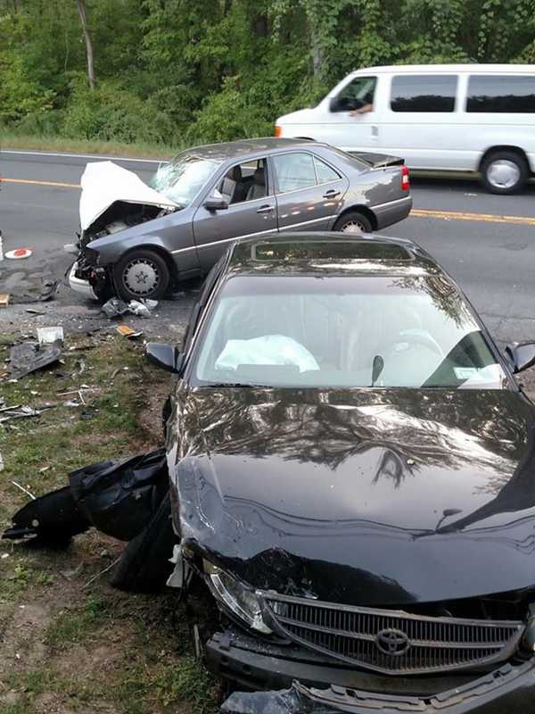 Two Cars Crash In New Hempstead, A Third Sustains Damage