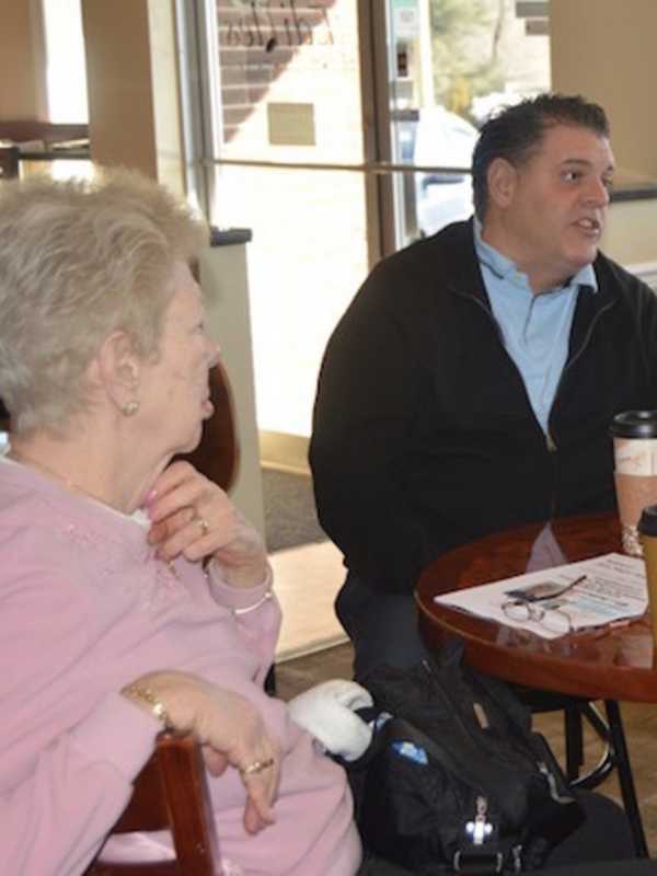 Crowd Buzzes During Trumbull Legislative Coffee Hour