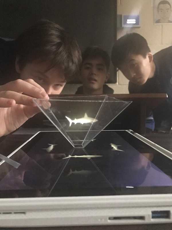 Rye Neck High School Students Apply Geometry To Holograms