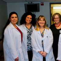 <p>St. Anthony Community Hospital laboratory staff.</p>