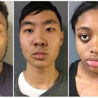 <p>FROM LEFT: Daniel Sharpe (Elmwood Park), Jonathan Park (Leonia), Jakarra Clanton (Paterson), Leonely Gomez (Leonia)</p>