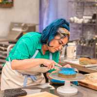 <p>At 24 years old, Cristina Vazquez of Fair Lawn will be the youngest contestant to compete on Food Network&#x27;s &quot;Spring Baking Championship.&quot;</p>