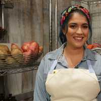 <p>Always singing and dancing in the kitchen, Cristina is excited to showcase her vibrant personality and baking skills on this season of Spring Baking Championship.</p>