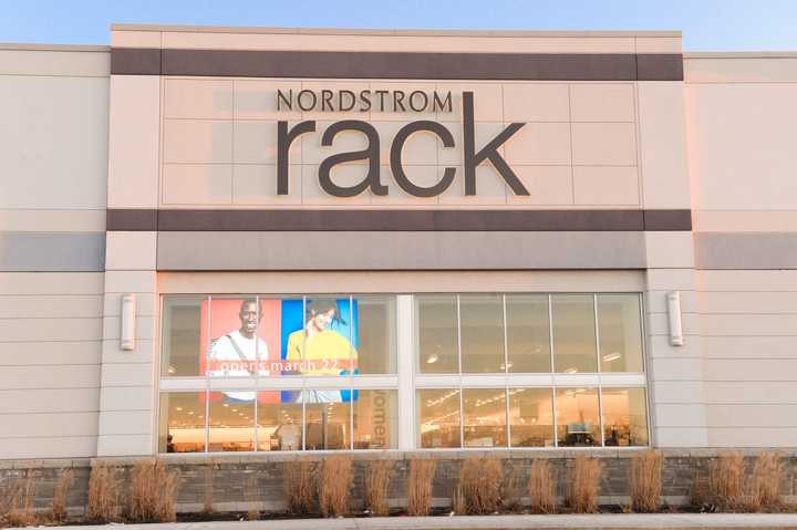 The exterior of a Nordstrom Rack store.