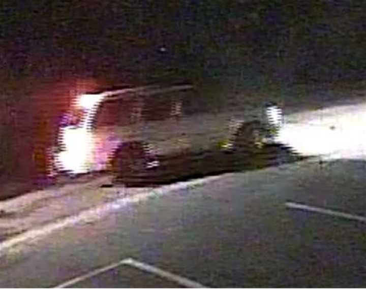 The vehicle involved in the incident