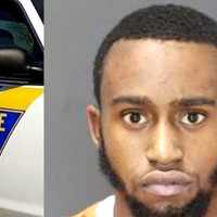 GOTCHA! K-9 Nabs Gun-Toting Ex-Con After NJSP Foot Chase From American Dream Into Meadows