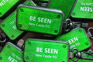 New Castle Police Help Pedestrians 'Be Seen' By Drivers