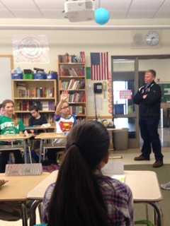 Irvington Sixth-Graders Receive Safety Tips From Police, Fire Departments