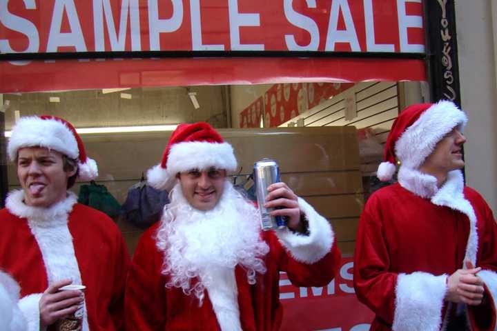 Hoboken SantaCon Arrests, Summonses: Guests On Better Behavior This Year, Police Say