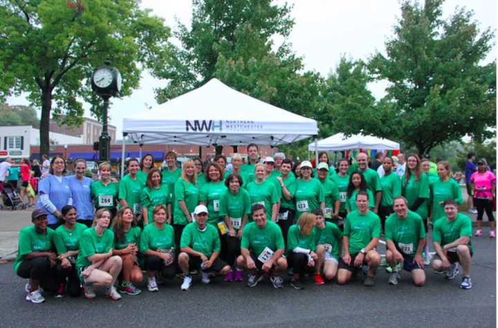 Last year, more than two dozen Northern Westchester Hospital employees took to the streets for the Kisco 5K.