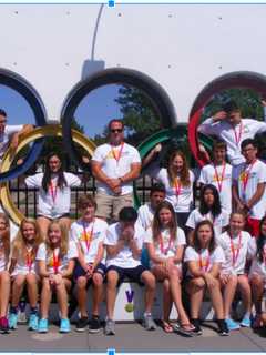 Norwalk Swim Team Visits Olympic Training Center