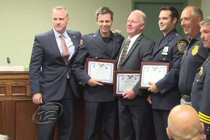 Irvington Honors Responders Who Stopped Assault At Train Station