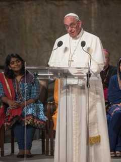 Mass At Madison Square Garden Serves As Finale To Pope Francis NYC Visit