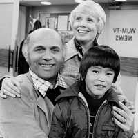 <p>Pleasantville native Gavin MacLeod, left, on CBS-TV&#x27;s &quot;The Mary Tyler Moore Show.&quot;</p>