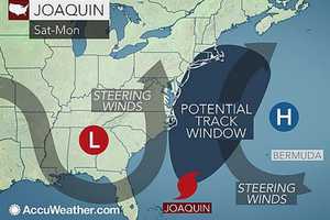 Joaquin Veers Eastward But North Passaic Will Still See Heavy Rain