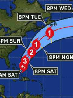 Joaquin Will Stay At Sea, But Rain Will Linger In Westchester