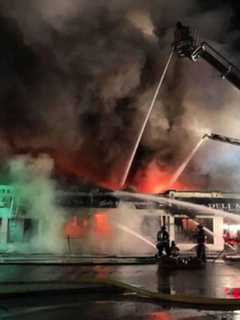 Fire Damaged Buildings Are Being Demolished In Mount Vernon