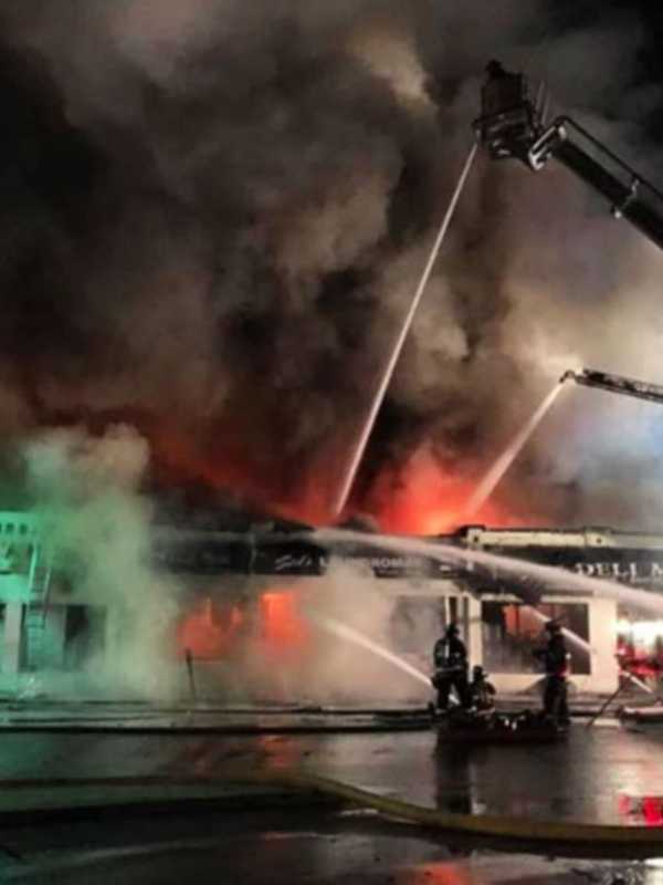 Fire Damaged Buildings Are Being Demolished In Mount Vernon