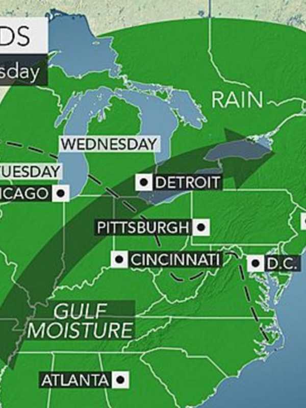 Paramus Will See Tropical Downpours This Week, Forecasters Say