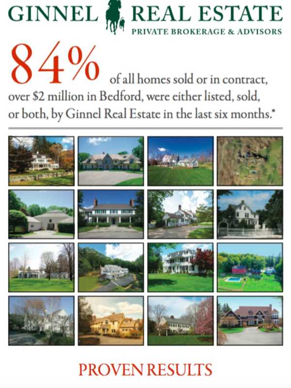 Ginnel Grabs 84 Percent Of Recent $2M-Plus Home Sales In Bedford