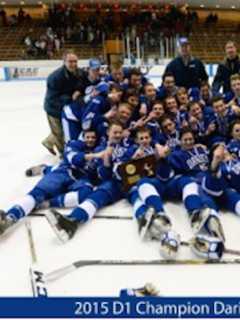 Darien High Alumni Hockey Game To Feature Banner-Raising For State Champs