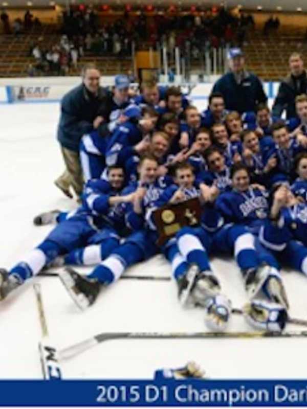 Darien High Alumni Hockey Game To Feature Banner-Raising For State Champs