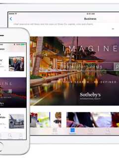 Sotheby's International Homes Featured On Apple News