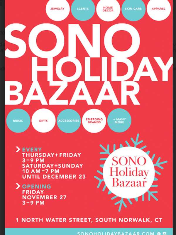Norwalk Holiday Bazaar Begins Five-Week Run On Black Friday