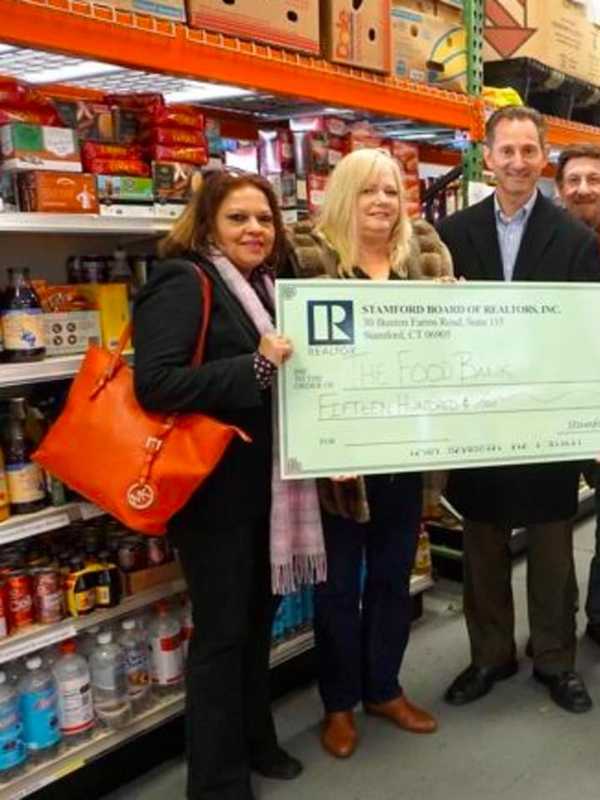 Stamford Board Of Realtors Hold Fundraiser To Benefit Food Bank