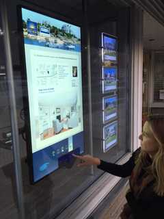 Coldwell Banker In Greenwich Unveils New Touch Screen Display