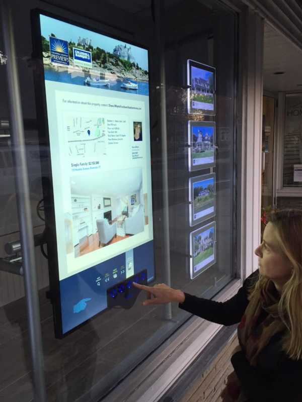 Coldwell Banker In Greenwich Unveils New Touch Screen Display