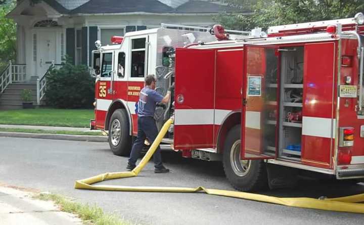 Thirty-four firefighters claim the decibel used in a siren causes hearing loss.