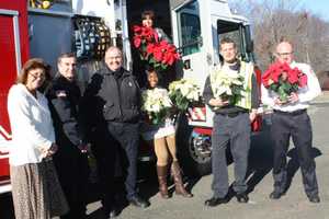 New Canaan Fire Department Helps Waveny LifeCare Celebrate Holidays
