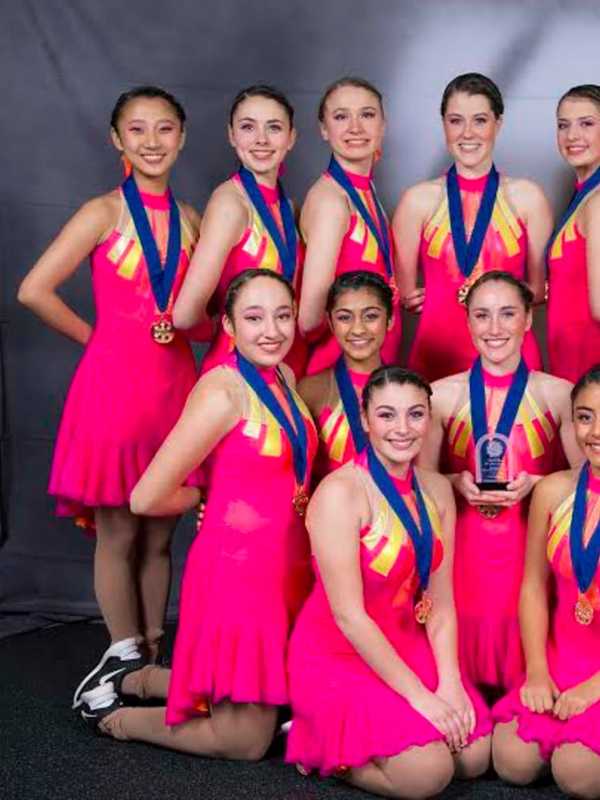 3 Stamford Synchronized Skating Teams Capture Gold Medals