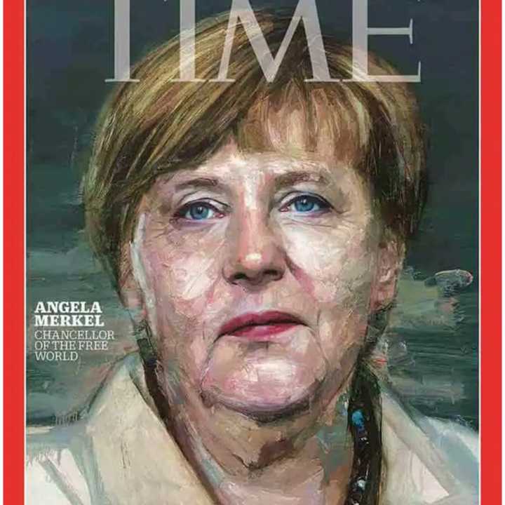 German Chancellor Angela Merkel has been named Time&#x27;s Person of the Year