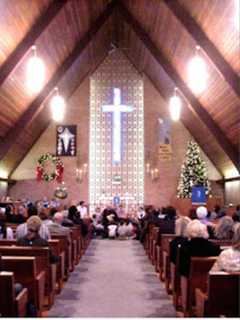 Christmas Eve Services Held By Demarest Methodist Church