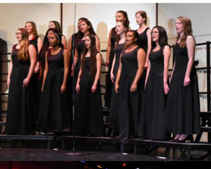 Danbury High School&#x27;s holiday concert was held December 14. 