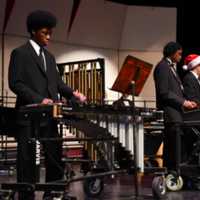 <p>Danbury High School&#x27;s holiday concert included performances by the percussion ensemble, the concert and pop choir, the madrigals, the freshman and symphony orchestra and the band. </p>