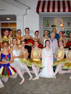 Dancers Perform "The Nutcracker" At Waveny LifeCare Venue In New Canaan 