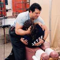 <p>Abend treats a 9/11 first responder who helped sift through wreckage.</p>