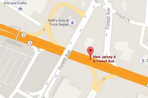 Accident In Paramus Closes Two Lanes On Rt. 4W At Forest Ave.
