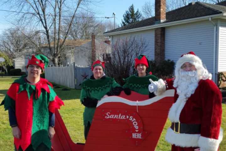 Oradell Fireman Spread Holiday Cheer