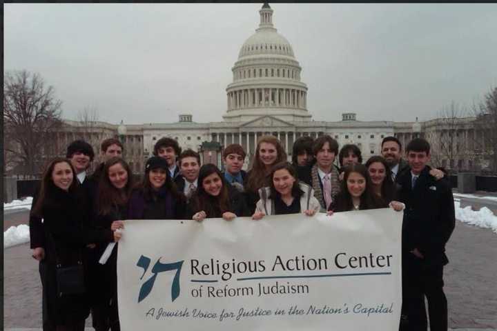 Westchester Teens Travel To Washington For Religious Action Trip