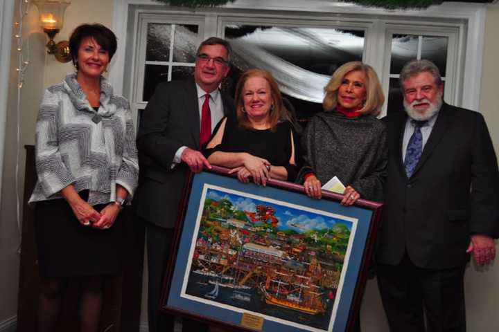Milford Volunteer Honored At Bridgeport's St. Vincent's