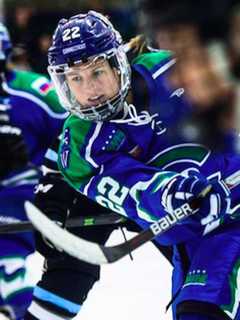 Stamford's Danielle Ward Named NWHL Player Of The Week