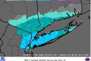 Snow Totals From Storm Should Vary Greatly In Hudson Valley