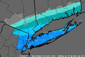 Snow Totals From Nor'easter Should Vary Greatly In Hudson Valley
