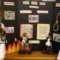 <p>Pelham Middle School students honored National History Day by creatively showing what they have learned about the past.</p>