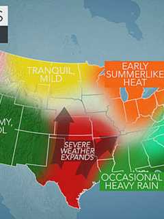 Snow To Threaten Armonk Into March, Longterm Forecast Says