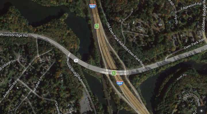 The interchange of I-684, Route 35 and the Saw Mill Parkway.